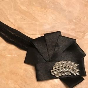 Rhinestone & Ribbon Headband